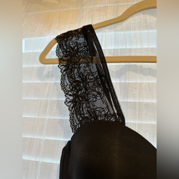 BEBE NWOT Bustier Bodysuit with Floral Lace Straps - Picture 7 of 7